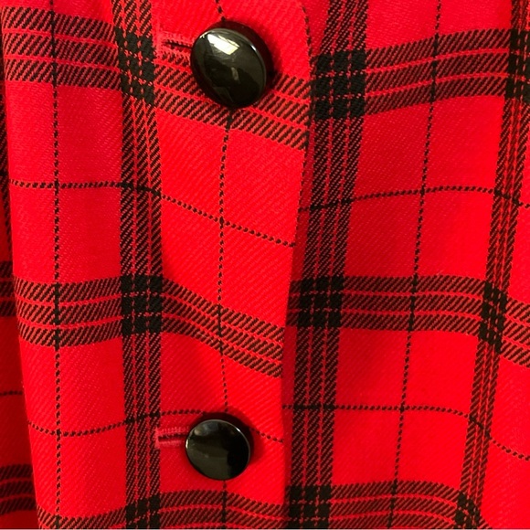 Vintage Pendleton Blazer Jacket Women’s 8 Virgin Wool USA Made Holiday Christmas - Picture 3 of 9